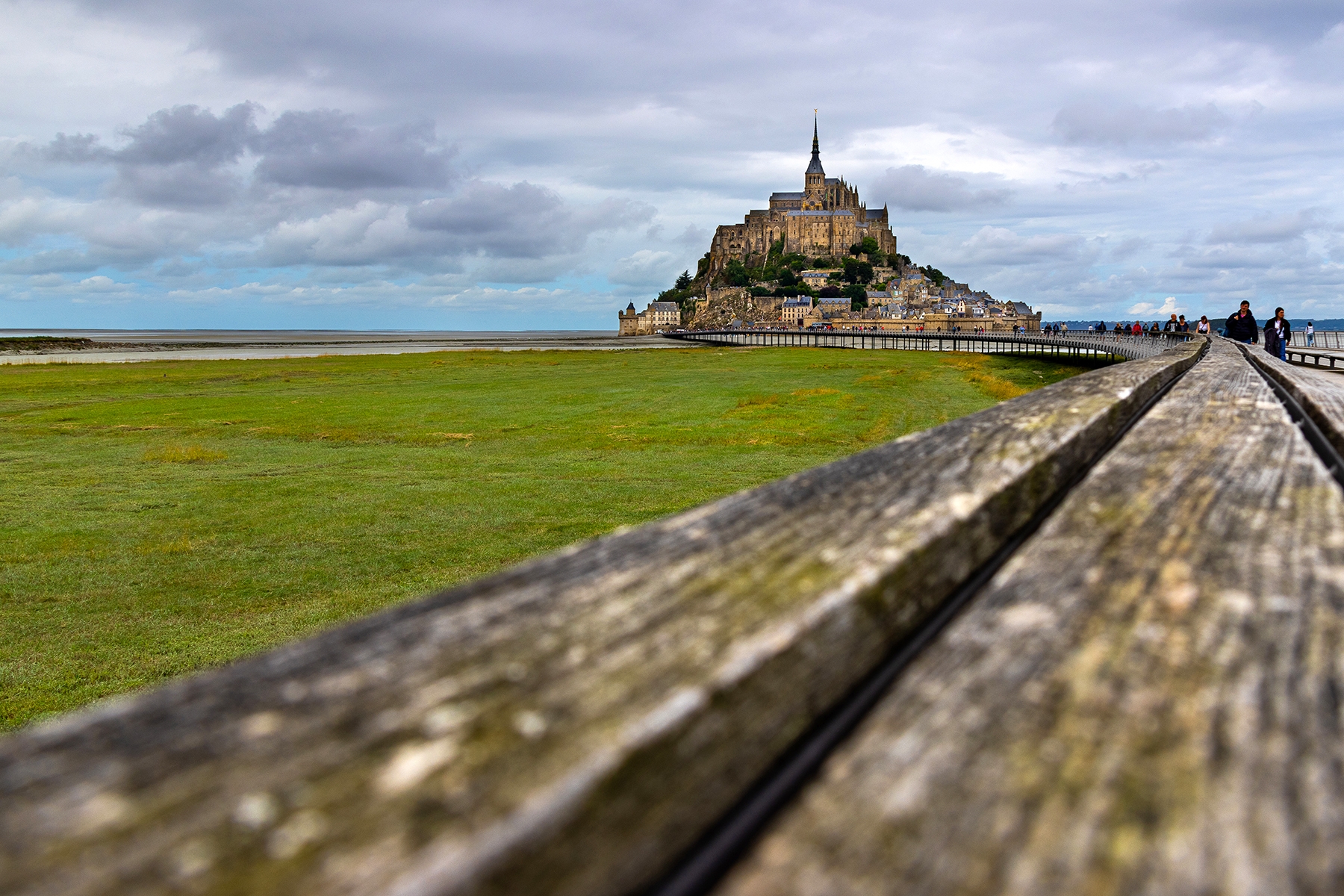 Mont-Saint-Michel, Europako marea handienen lekuko