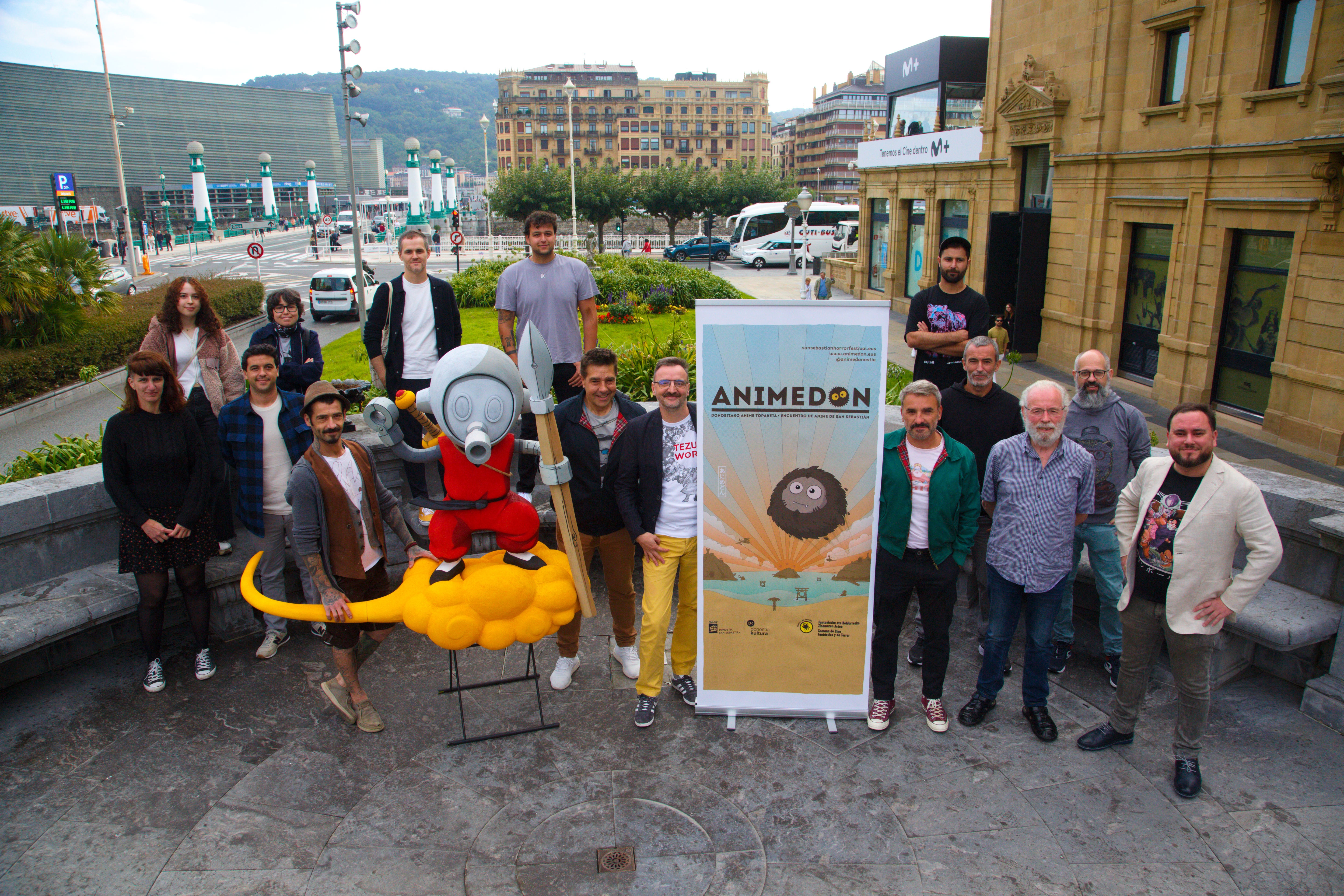 Animedon egitasmoaren aurkezpena, eta bertan parte hartuko duten zenbait lagun. DONOSTIA KULTURA