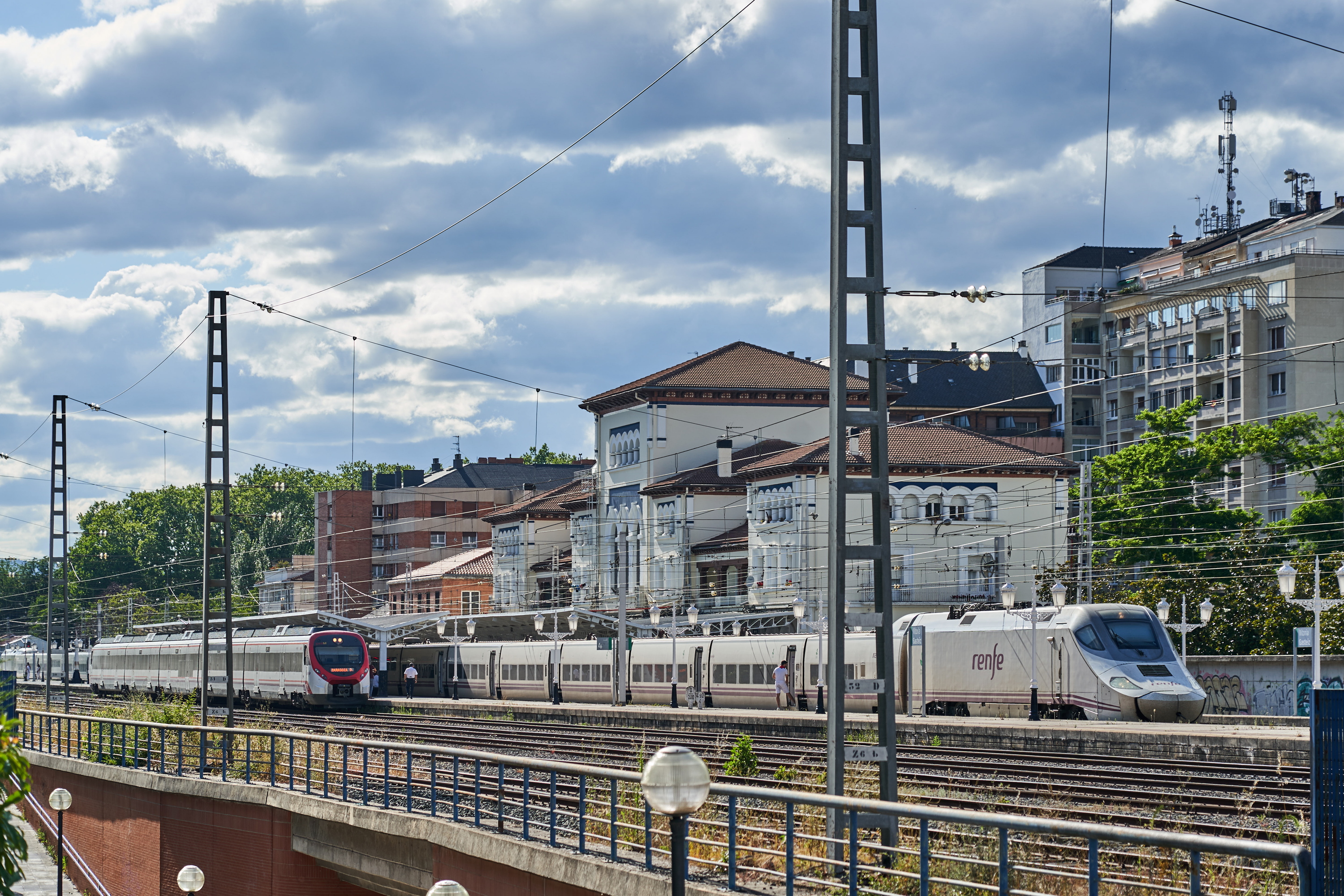 Gasteizko tren geltokia. L. RICO / EFE