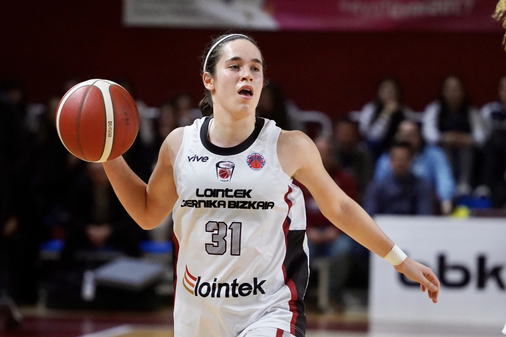 (ID_13483409) (Monika del Valle/@FOKU) 2024-01-10, Gernika. Lointek Gernika Bizkaia eta London Lions-en arteko Emakumeen Eurokopako...