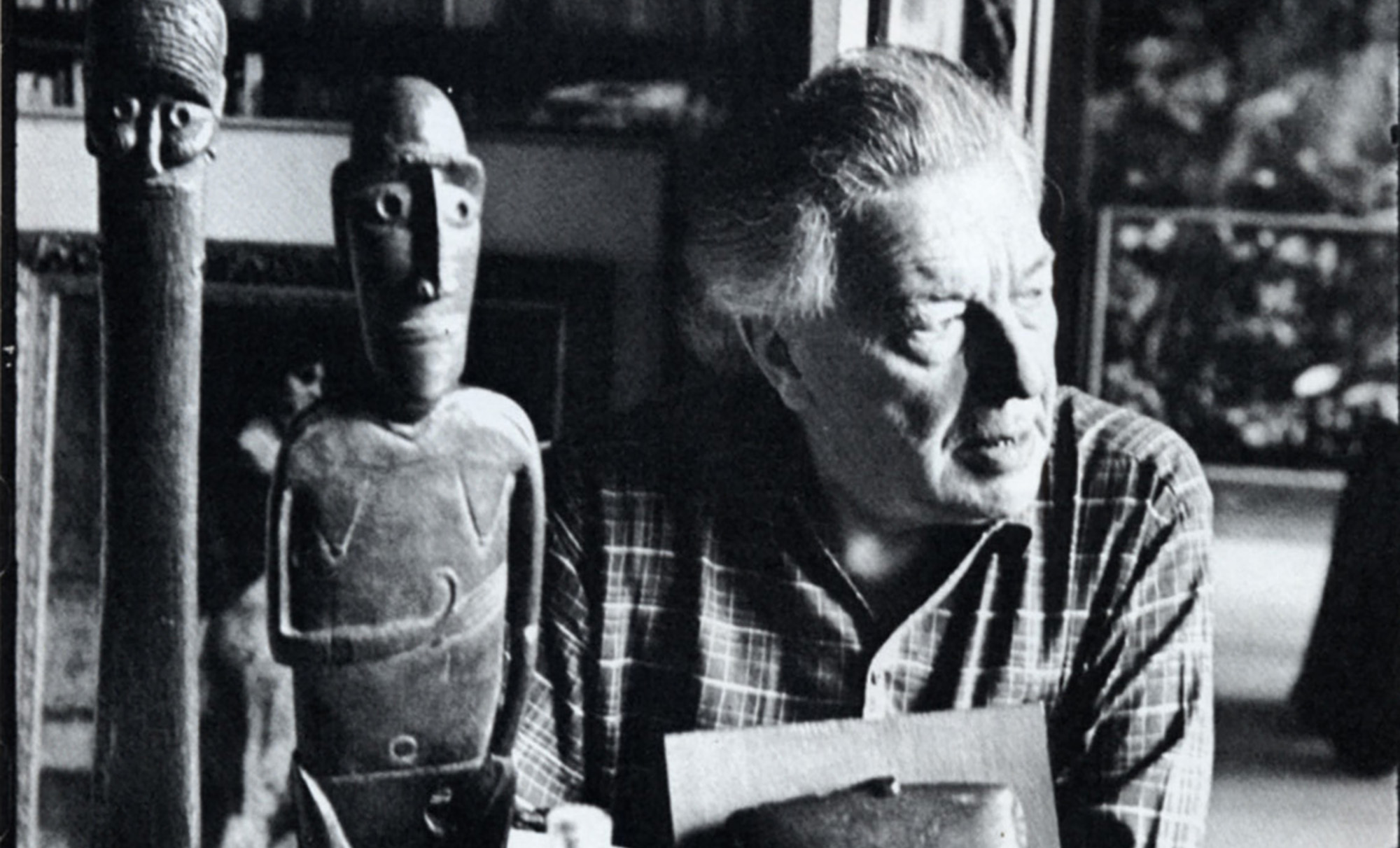 Andre Breton idazlea, 1960ko irudi batean. HENRI CARTIER-BRESSON