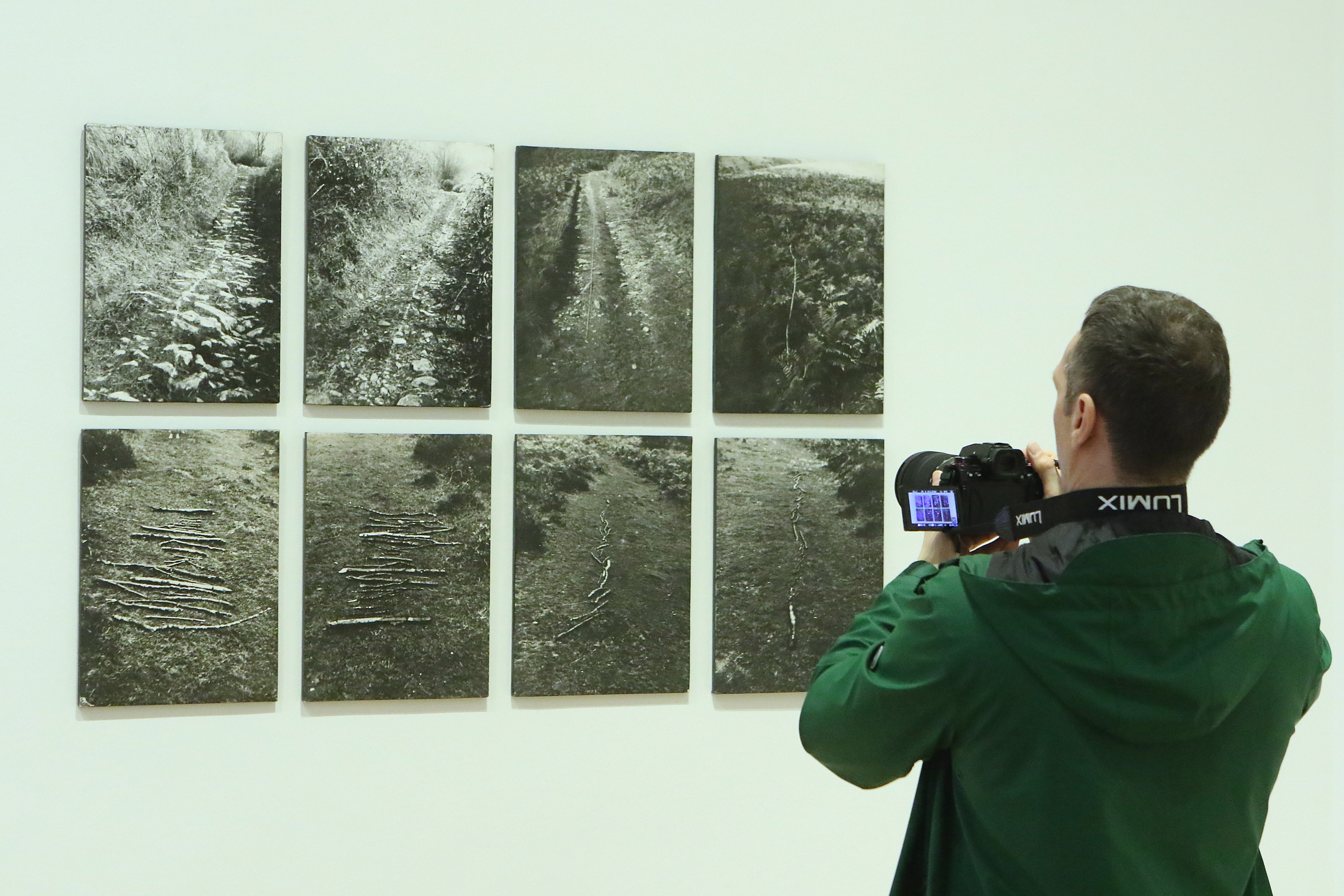 Juan Luis Goenaga artistaren erakusketa Bilboko Arte Ederren Museoan. OSKAR MATXIN EDESA / FOKU