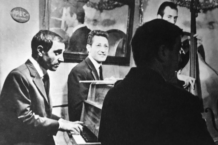 Francois Truffaut zinemagilearen Tirez sur le pianiste filmeko irudi bat.