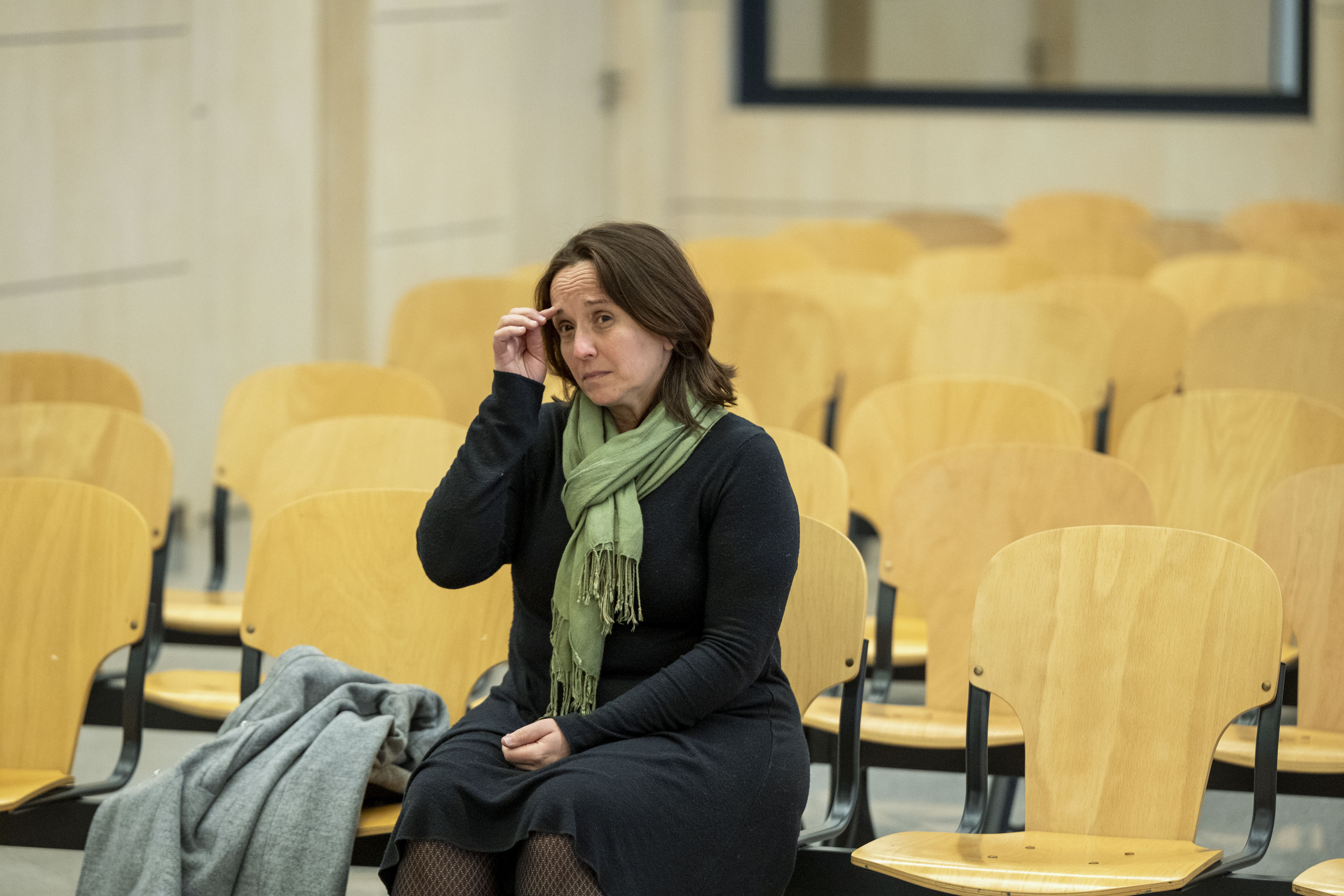 Ainhoa Gartzia, gaur, Auzitegi Nazionalean. FERNANDO VILLAR / EFE