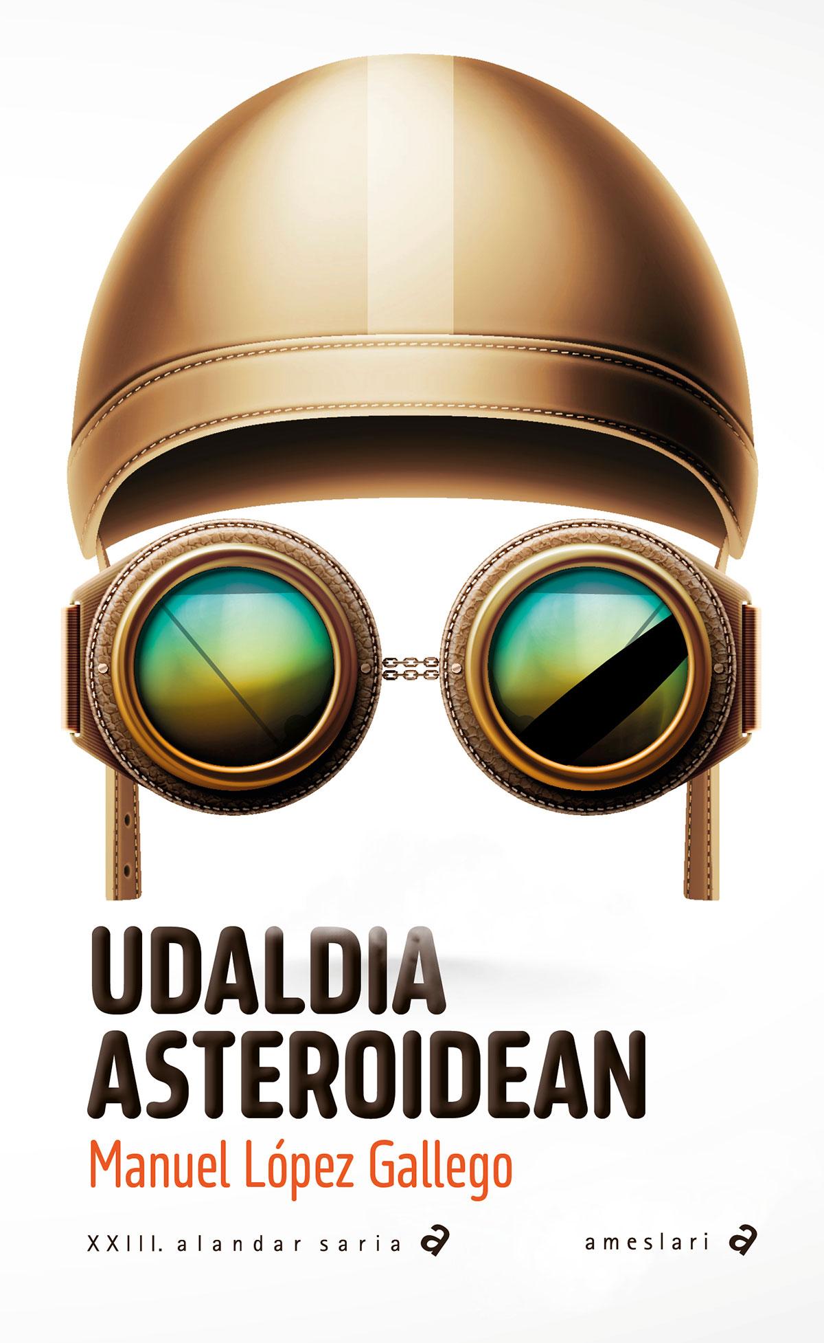 Manuel Lopez Gallegoren 'Udaldia asteroidean' liburua.