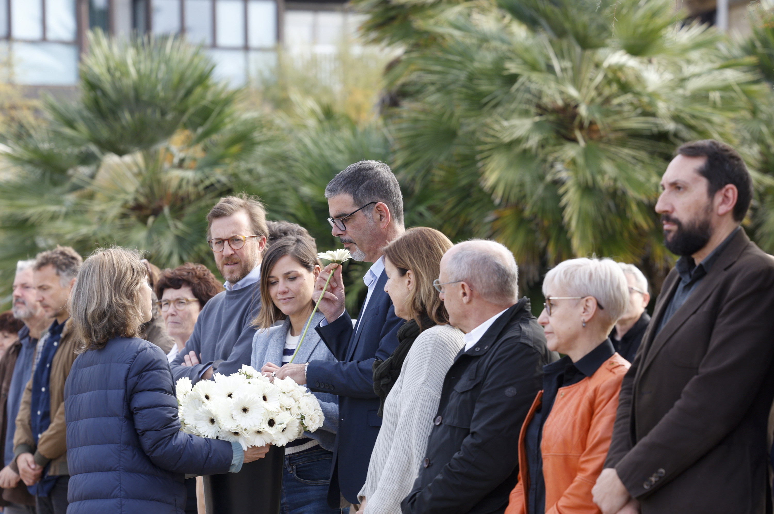 Donostiako ekitaldia, Memeriaren Eguna dela eta. JUAN HERRERO / EFE