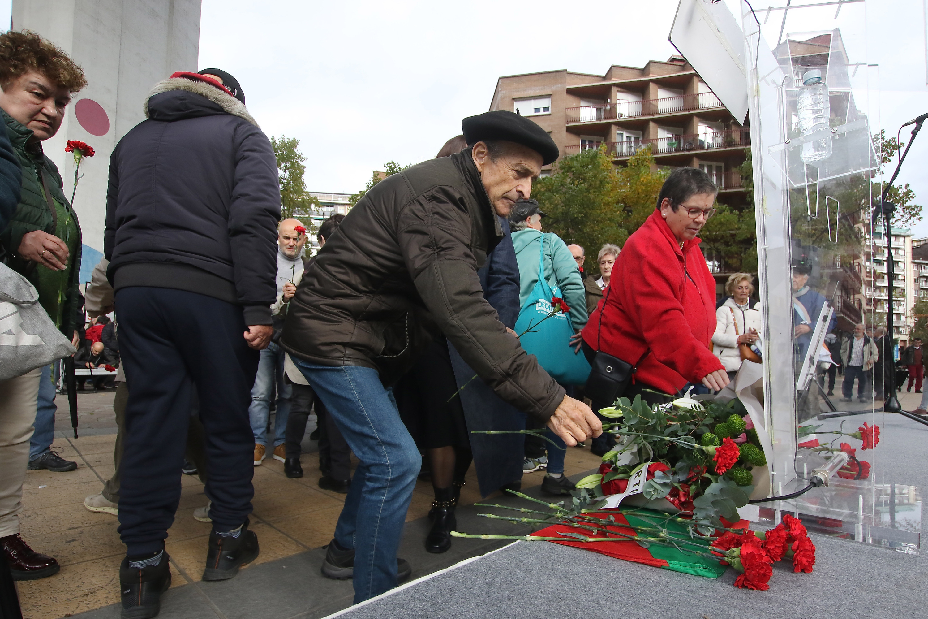 Santi Brouardi eta Josu Muguruzari egindako omenaldia, Bilbon. OSKAR MATXIN EDESA / FOKU