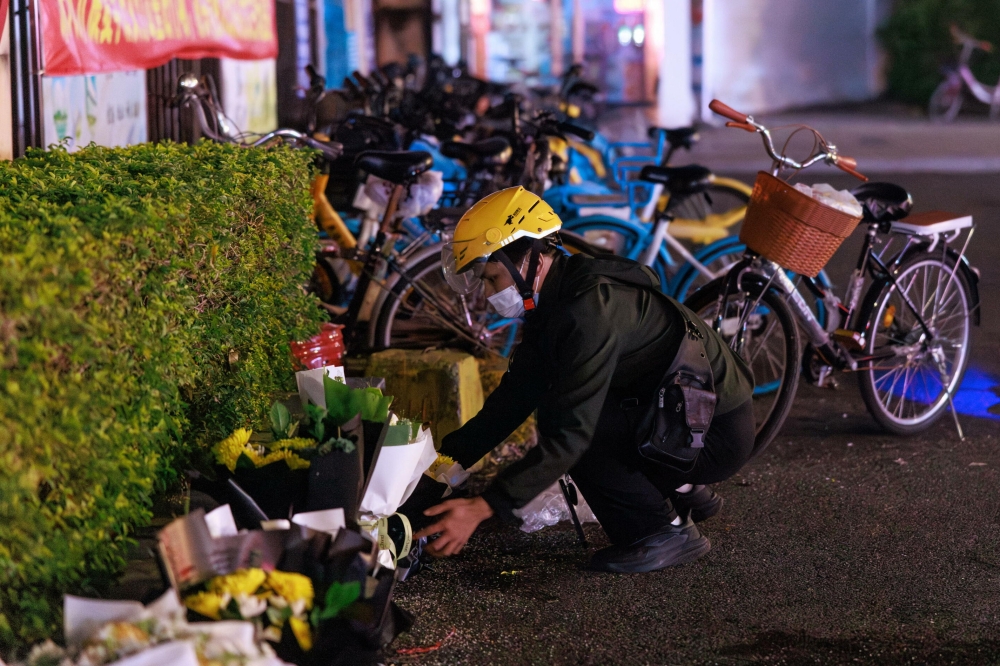 (ID_14424720) CHINA VIGIL CAR RAMMING