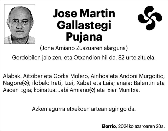 Jose Martin Gallastegi Pujana 2x2