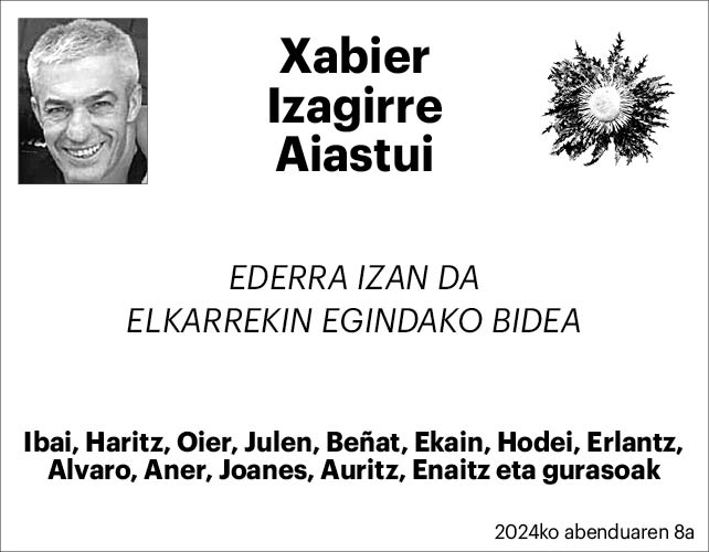 Xabier Izagirre Aiastui 2x2