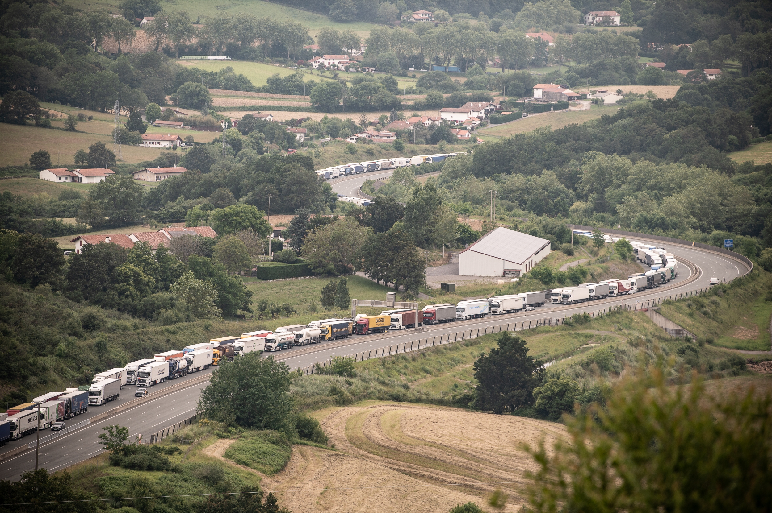 A63 autobidea, Biriatun. PATXI BELTZAIZ