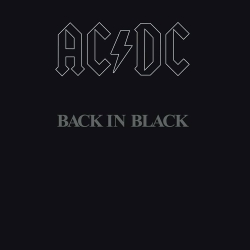 AC/DC taldearen Back In Black diskoaren azala