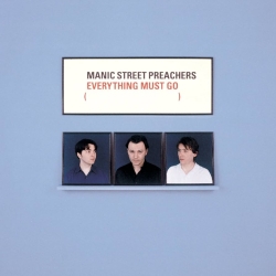 Manic Street Preachers taldearen Everything Must Go diskoaren azala.