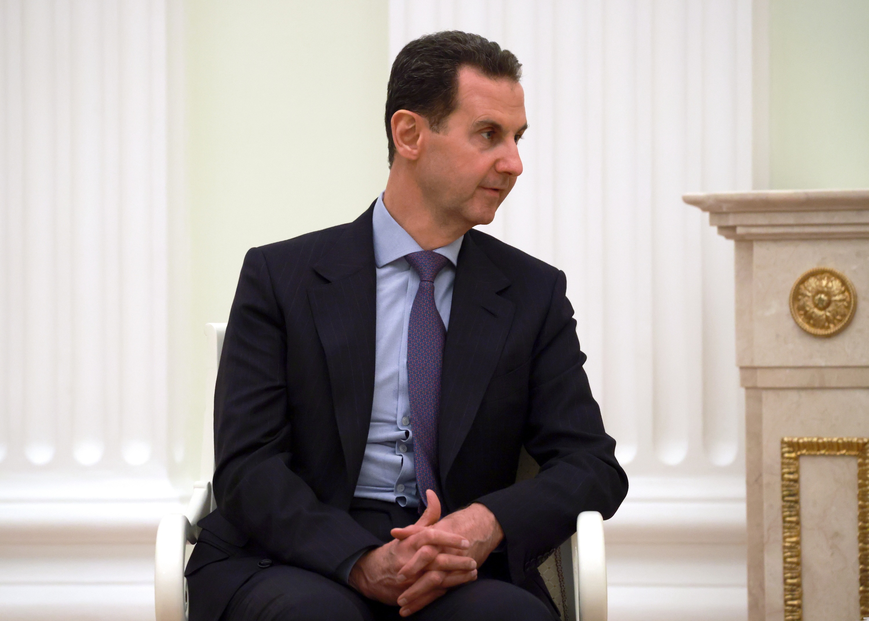 Baxar al-Assad, Moskun, iazko martxoan. VLADIMIR GERDO / SPUTNIK / EFE