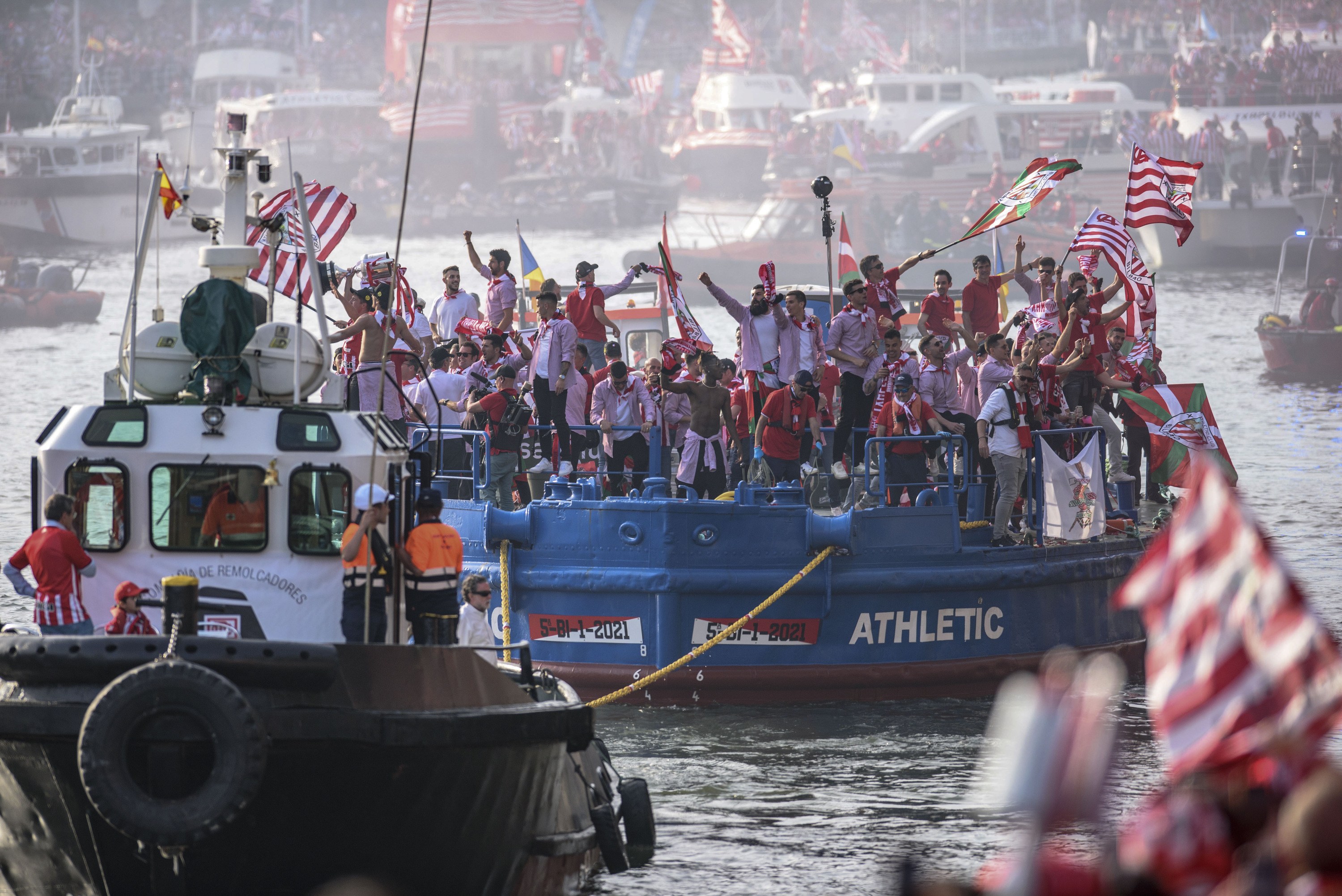 Berrogei urteren ondoren, Athletic txapeldun. JAVIER ZORRILLA / EFE