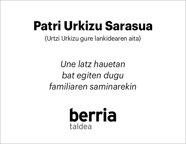 Patri Urkizu (BERRIA taldea) 2x2