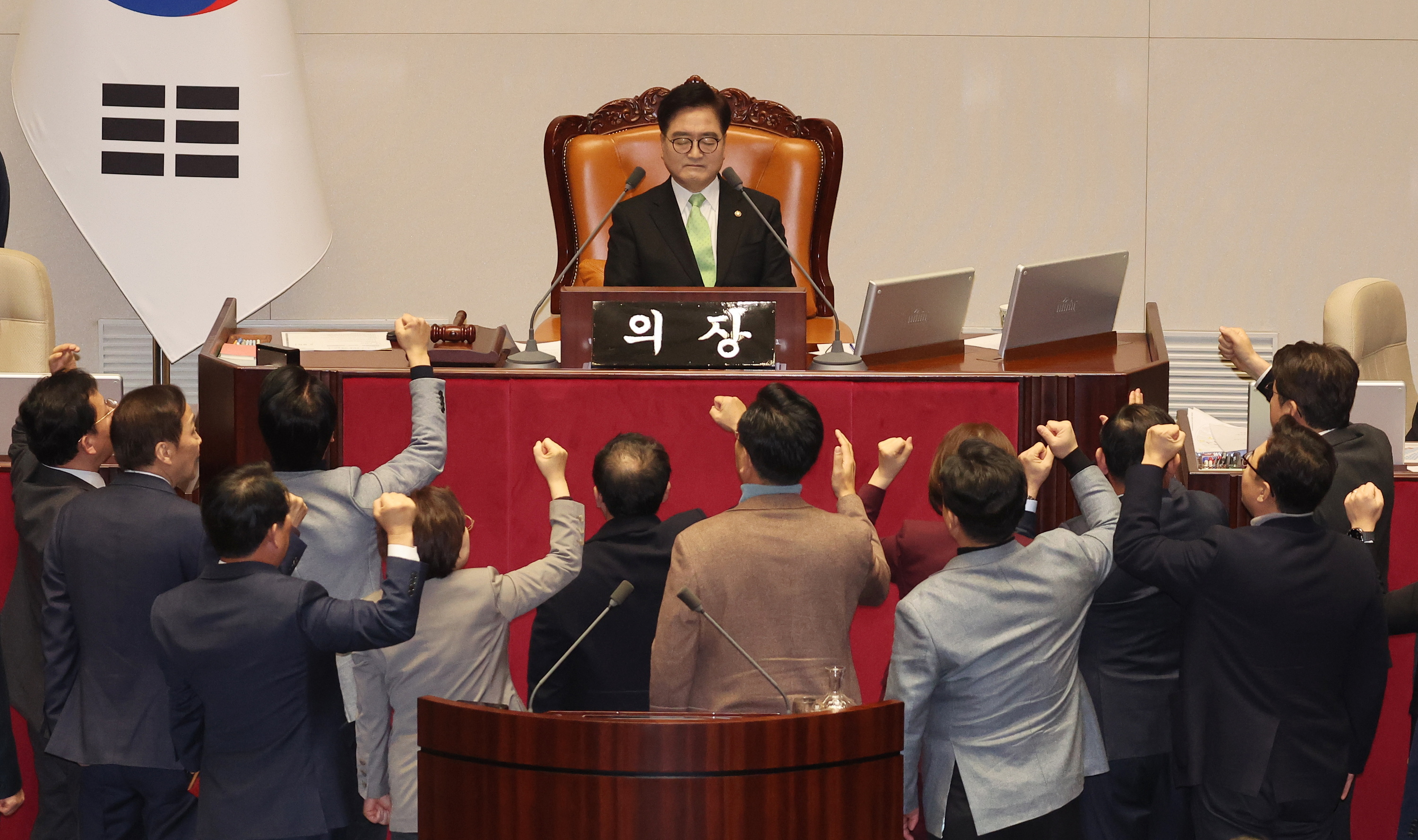 (ID_14540616) SOUTH KOREA PARTIES PROTEST