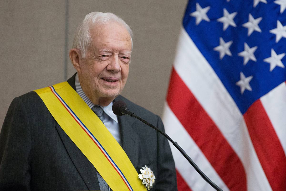 Jimmy Carter, 2016. urtean. BRANDEN CAMP / EFE