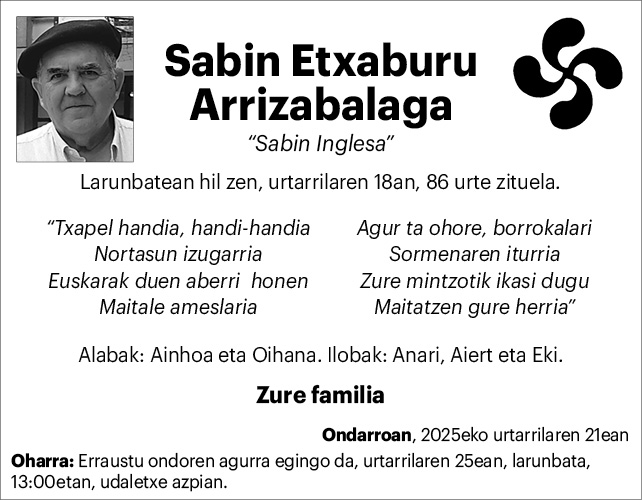 Sabin Etxaburu 2x2