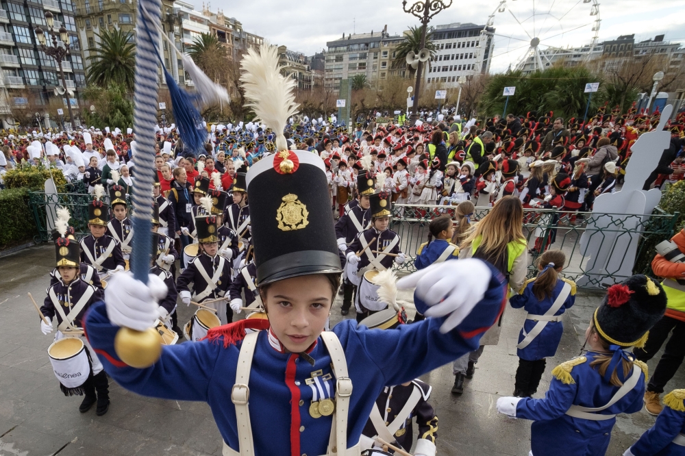 Donostiako haur danborrada