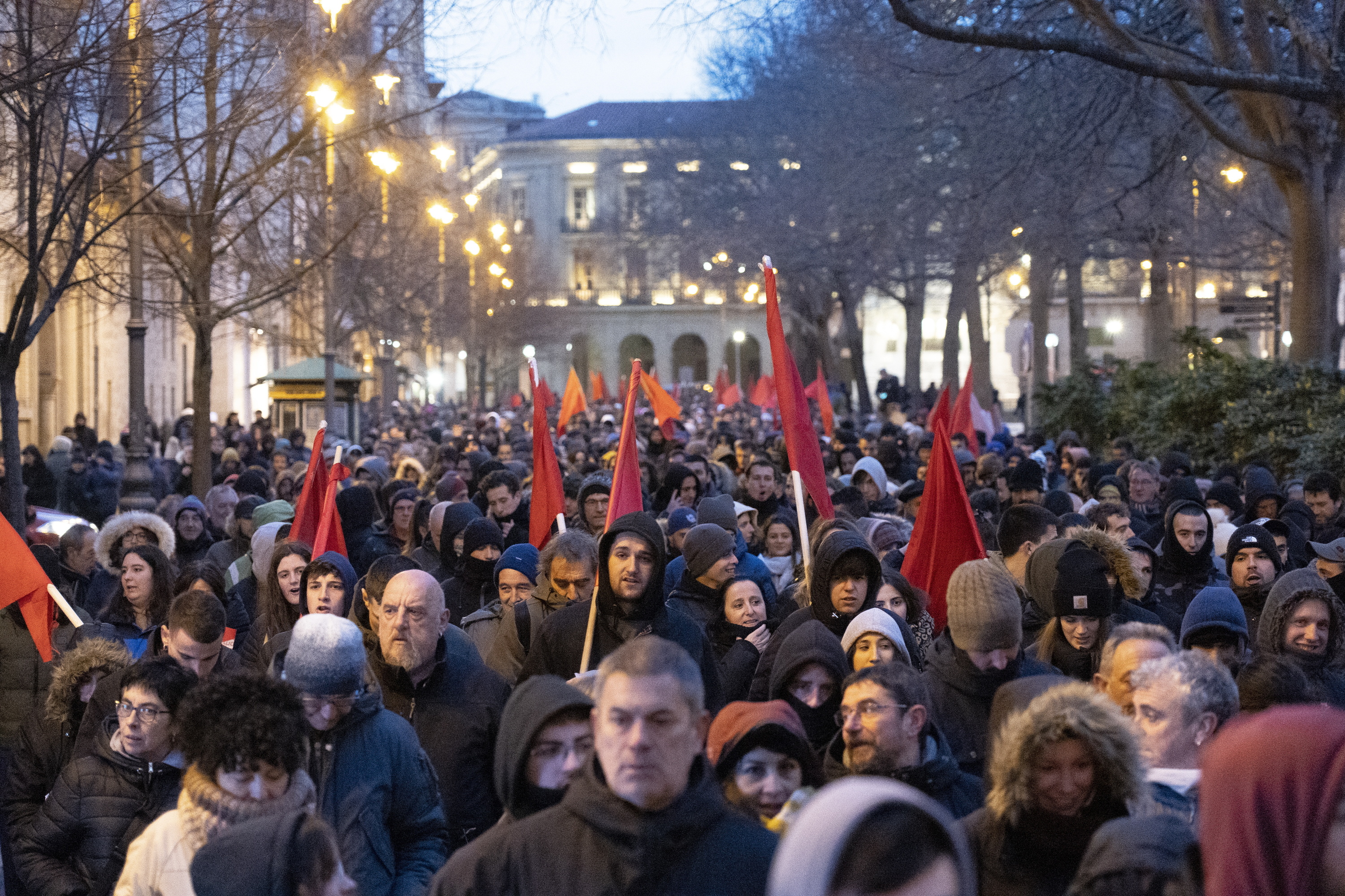 GKSren 2024ko Iruñeko manifestazioa. IÑIGO URIZ / FOKU