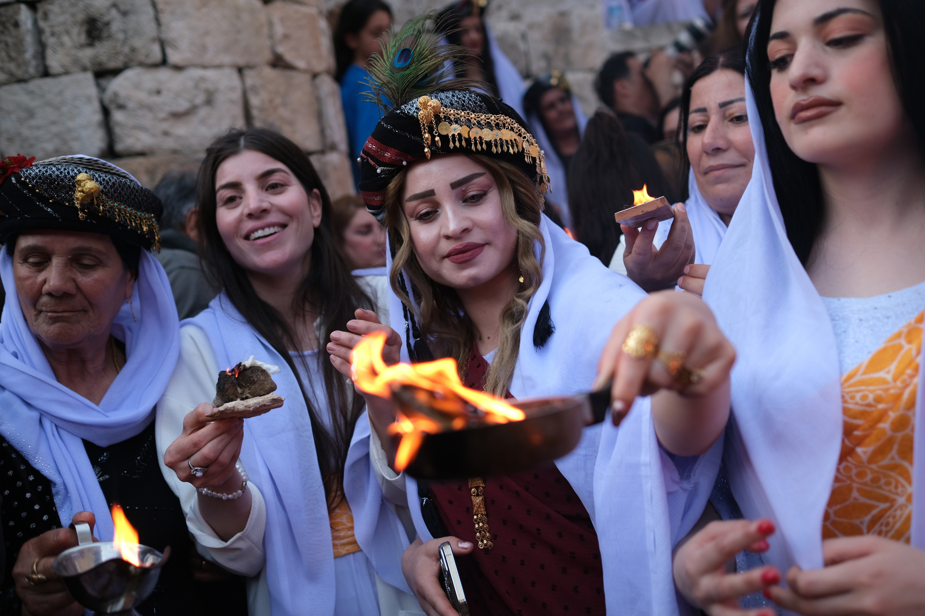 Hainbat emakume irakiar, joan den urtean. GAILAN HAJI/EFE