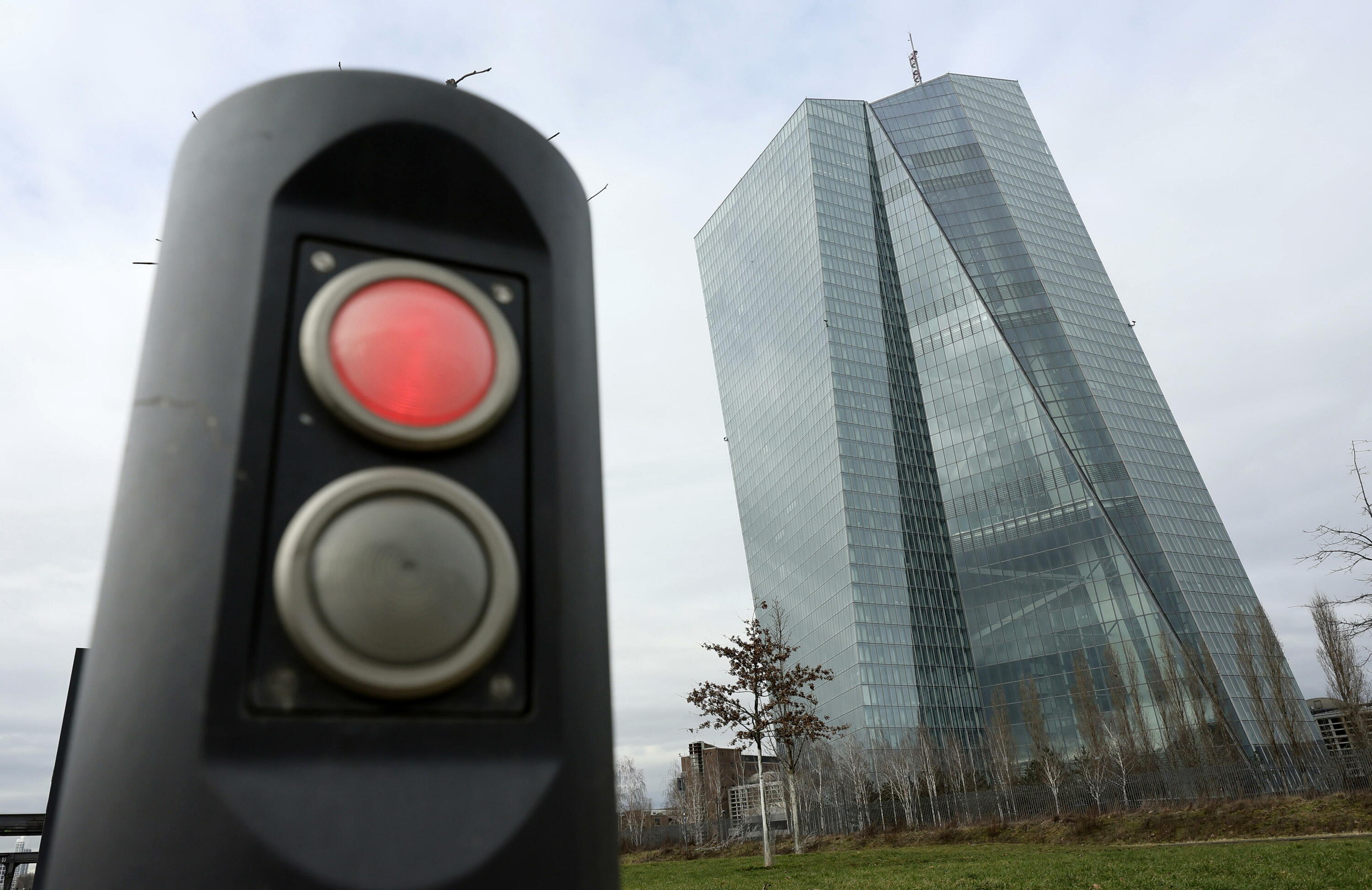 EBZren egoitza Frankfurten, gaur. ROLAND WITTEK / EFE