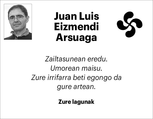 Juan Luis Eizmendi Arsuaga 2x2 lagunak