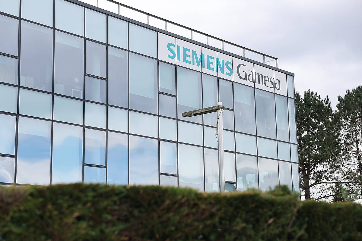 Siemens Gamesaren egoitza nagusia, Zamudion. LUIS TEJIDO / EFE