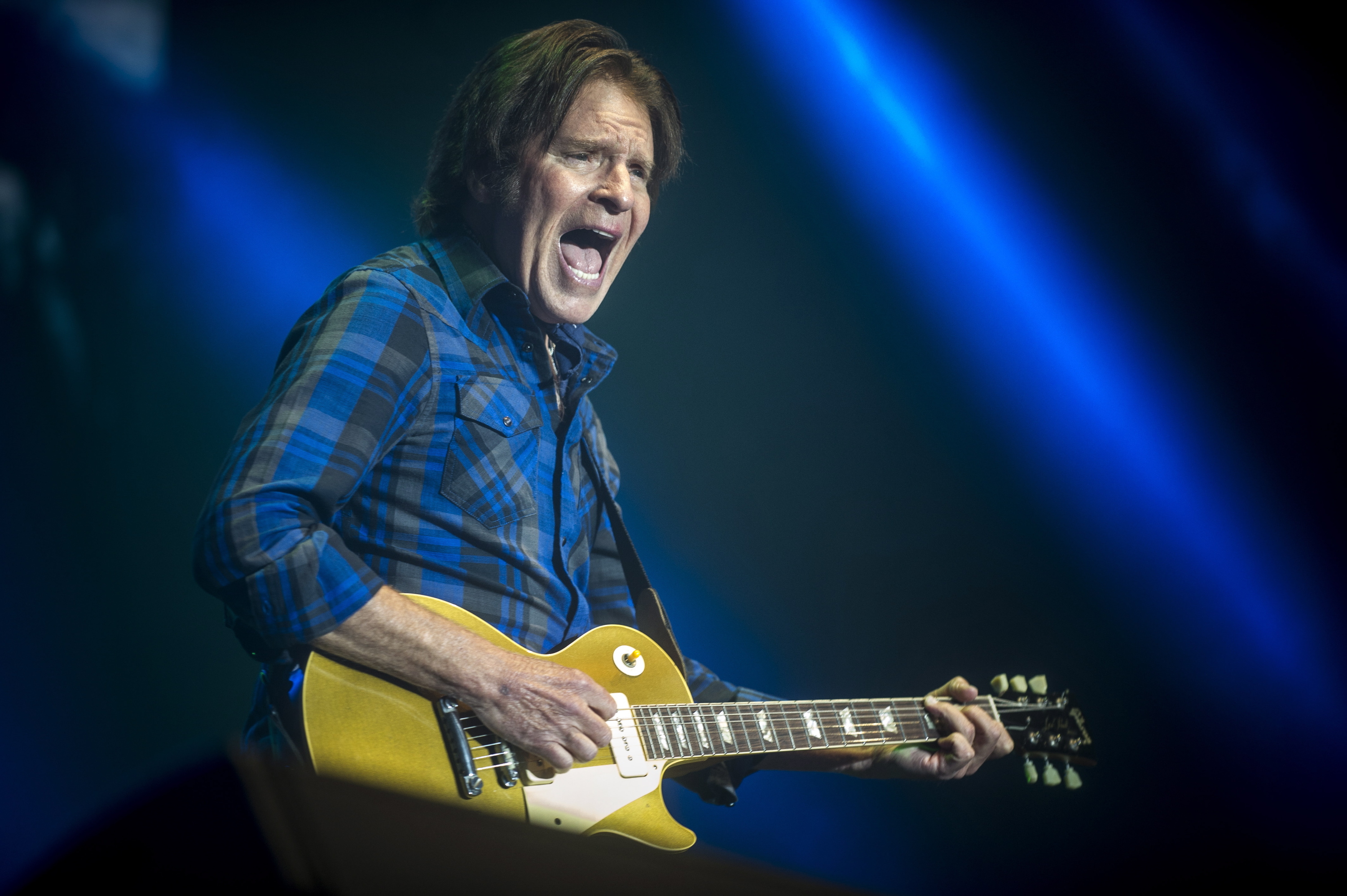 John Fogerty musikaria Azkena Rock jaialdian, 2017an. JAIZKI FONTANEDA/ FOKU