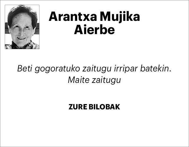 Arantxa Mujika Aierbe