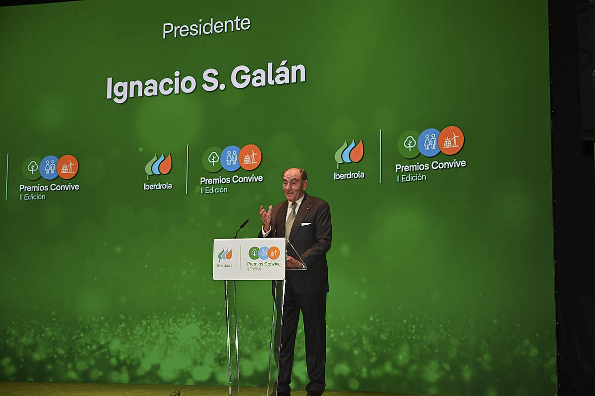 Ignacio Sanchez Galan, Iberdrolako presidentea. A. ALVAREZ / EFE