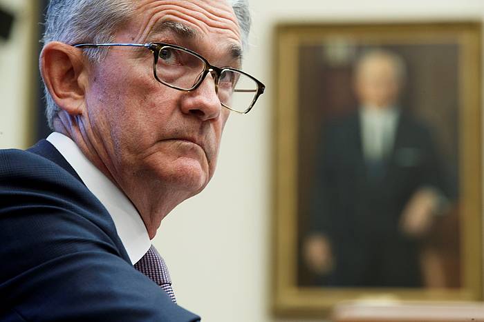 Jerome Powell, AEBetako Erresera Federaleko burua. SHAWN THEW / EFE