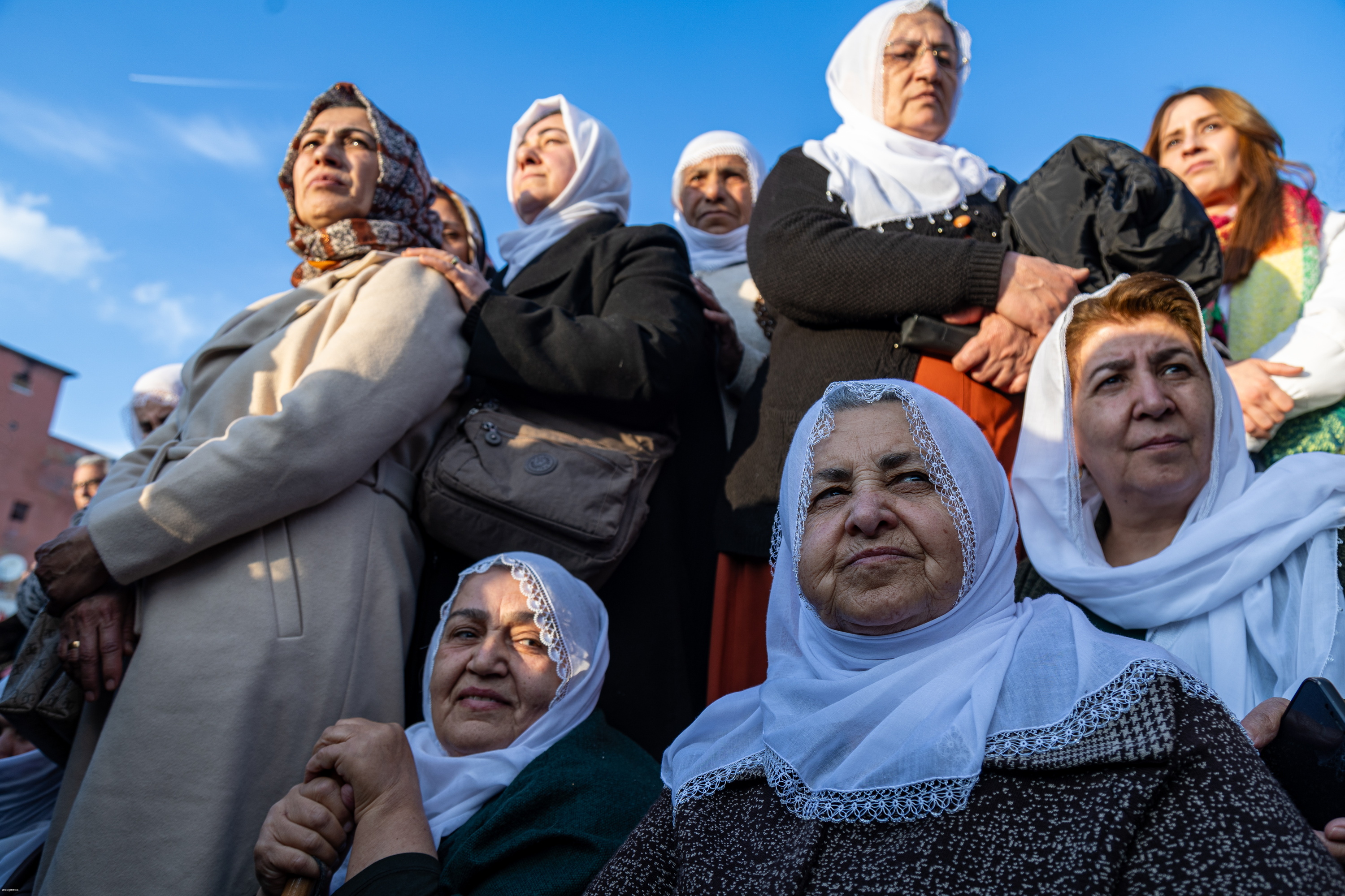 Kurdistango emkaume talde bat, iragan otsailean, Dityarbakirren. STRINGER / EFE