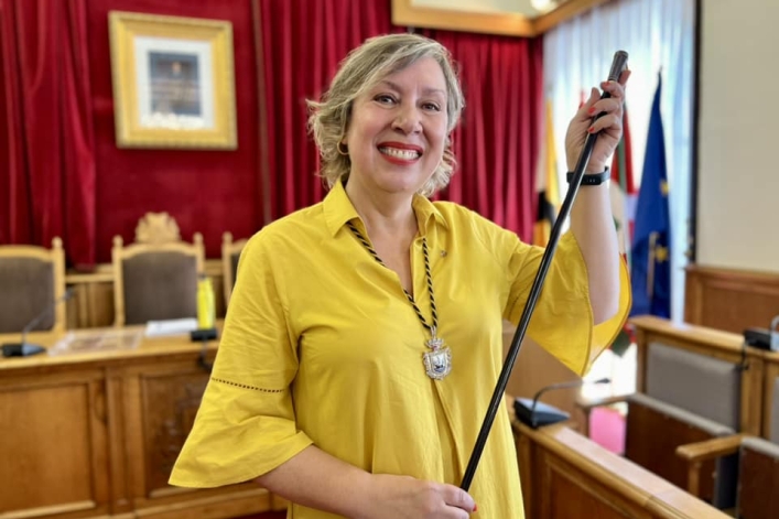 Maria Jose Blanco, Portugaleteko alkatea (PSE-EE). BIZKAIKO HITZA