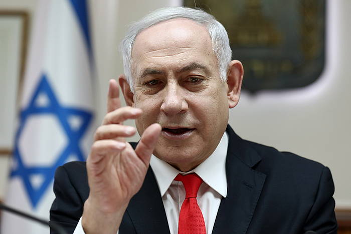 Netanyahu, Israelgo jarduneko lehen ministroa. GALI TIBBON / POOL / EFE