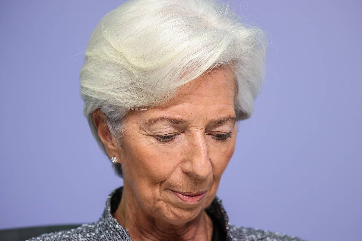 Christine Lagarde EBZko presidentea. ARMANDO BABANI / EFE