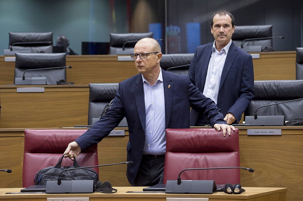 Carlos Gimeno, artxiboko irudi batean. IñIGO URIZ / FOKU