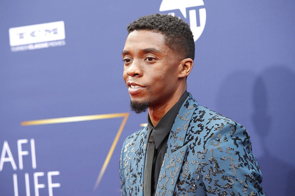 Chadwick Boseman, iazko ekainean. NINA PROMMER / EFE