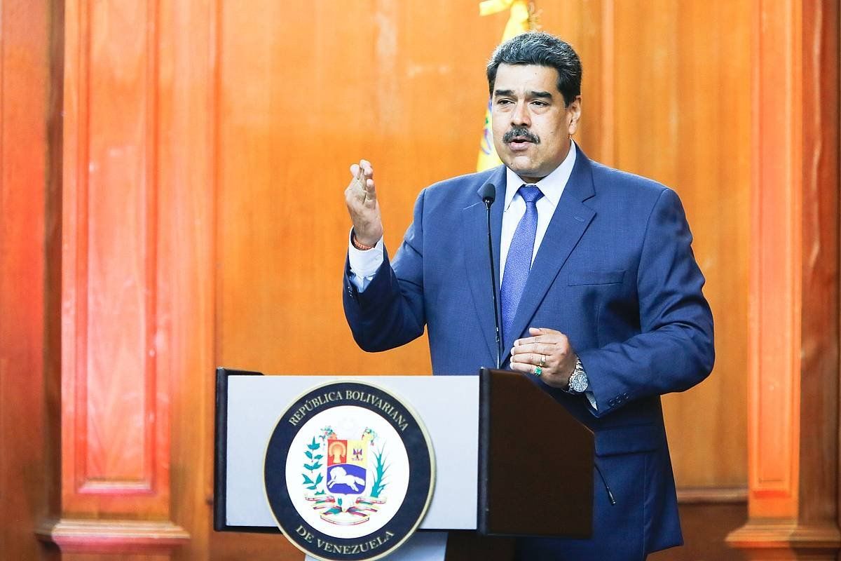 Nicolas Maduro, Venezuelako presidentea. PRENSA MIRAFLORES / EFE